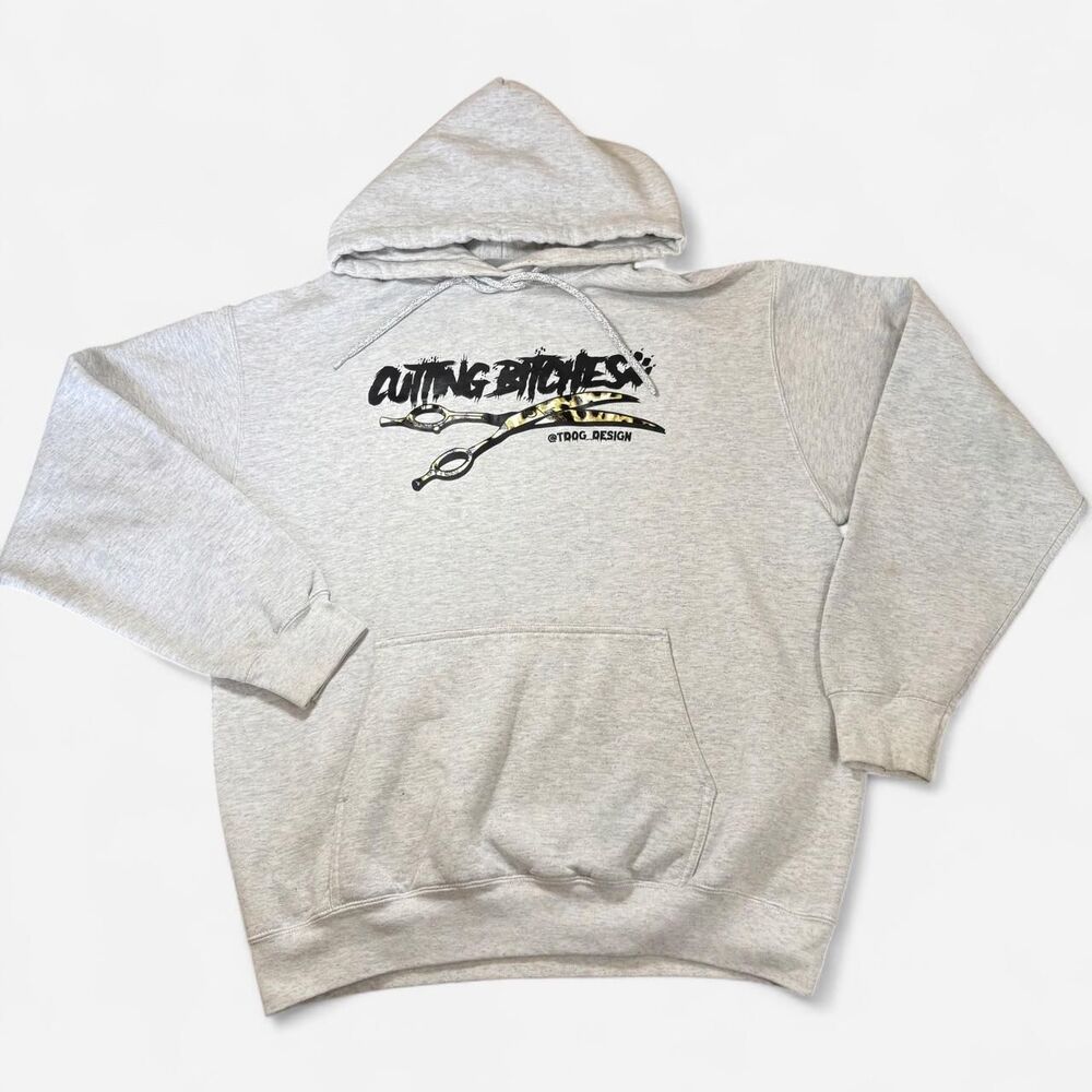 Port-company Men's Grey Hoodie
